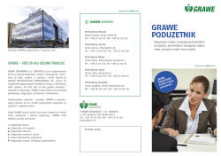 Letak GRAWE PODUZETNIK