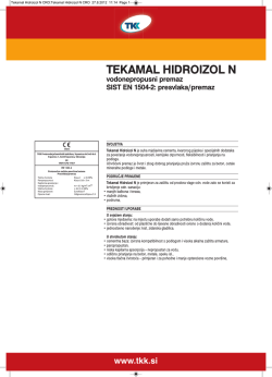 Tekamal Hidroizol N CRO