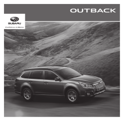 OUTBACK teh. podaci