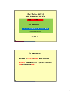 Klasifikacija tla HR i WRB - Mediteranska poljoprivreda
