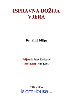 Ispravna Božija vjera - PDF