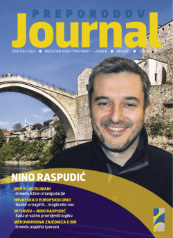 PREPORODOV - Svjetski Savez Dijaspore Bosne i Hercegovine