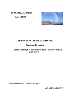 B - Srednja &scaron;kola Ambroza Haračića