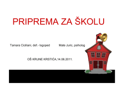 ovdje - Osnovna &scaron;kola Krune Krstića Zadar