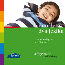 Jedno dete - dva jezika