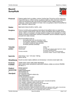 Tehničke informacije