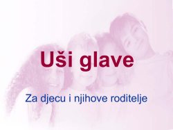 U&scaron;i glave
