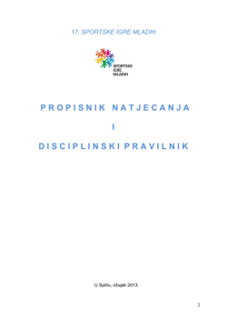 propisniknatjecanja - Sportske igre mladih
