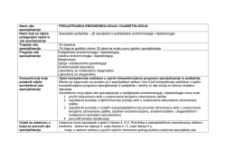 Pedijatrijska endokrinologija i dijabetologija