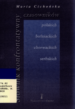 Słownik konfrontatywny czasowników polskich, bośniackich