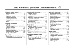 upozorenje - Chevrolet