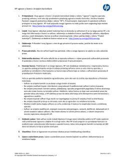 HP End-User License Agreement (EULA)