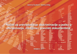 Priručnik u PDF izdanju - Udruženje za jezik i kulturu Lingvisti