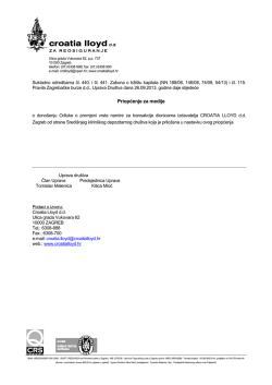 preuzeti ovdje - Croatia Lloyd dd
