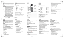 User Manual - Grundig Dect