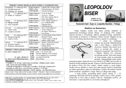 Broj: 10 Datum: 11. studenog 2012.