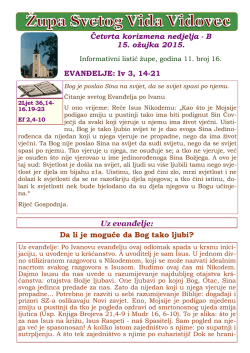 Preuzmi PDF datoteku - Župa sv. Vida, Vidovec