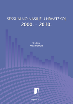 Seksualno nasilje u Hrvatskoj 2000. – 2010.