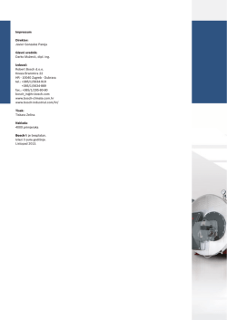 Bosch IN 03 - Bosch toplinska tehnika