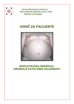 3.Barijatrijska hirurgija
