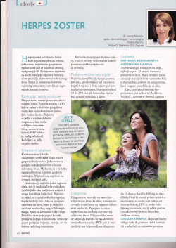 Herpes Zoster - Poliklinika Manola