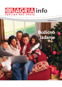 božićno izdanje - agria info prosinac 2013.