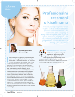 Profesionalni tretmani s kiselinama