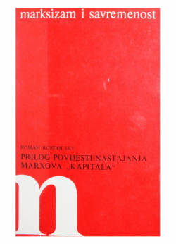Prilog povijesti nastajanja Marxova "Kapitala" - II dio
