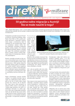 50 godina radne migracije u Austriji! &Scaron;ta se može naučiti iz toga?