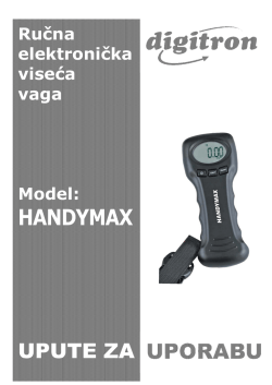 HANDYMAX Upute za uporabu
