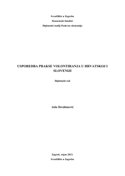 Diplomski rad.pdf - Volonterski centar Zagreb