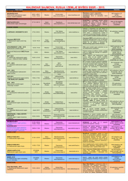 Sajmovi u Rusiji - Atlantis Travel