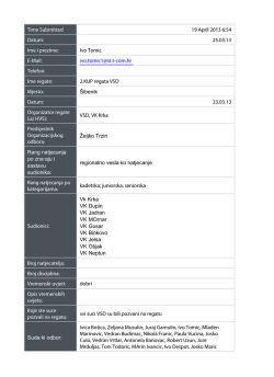 2. regata Kupa Dalmacije