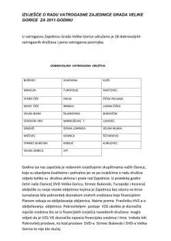 klik za preuzimanje - Vatrogasna zajednica Grada Velika Gorica