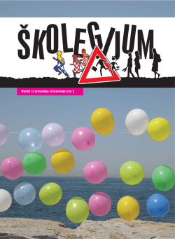 &Scaron;kolegijum, prvo polugodi&scaron;te 2010/2011