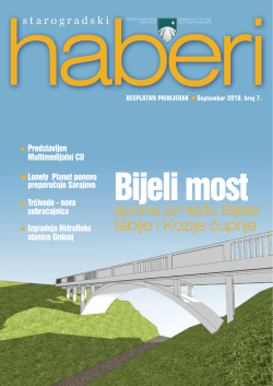 Starogradski haberi 7 - Općina Stari Grad Sarajevo