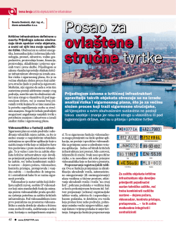 Posao za ovla&scaron;tene i stručne tvrtke Posao za