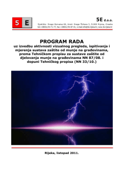 PROGRAM RADA
