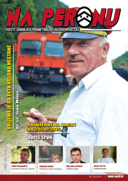 NA PERONU br 33.pdf - Sindikat prometnika vlakova Hrvatske