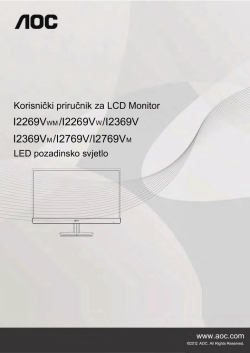 I2269VWM /I2269VW/I2369V I2369VM/I2769V/I2769VM