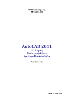 AutoCAD 3. stupanj