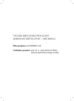 VELIKI HRVATSKI PENALIST JEROLIM MIČELOVIĆ