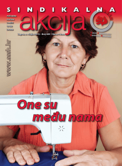 Sindikalna akcija - broj 420, 8. ožujka 2013.2600 KB