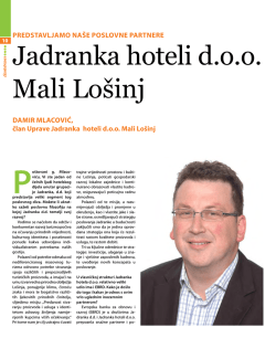 Jadranka hoteli d.o.o. Mali Lo&scaron;inj (.pdf)