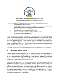 Petogodi&scaron;nji program stručnog usavr&scaron;avanja odobren od MGUP