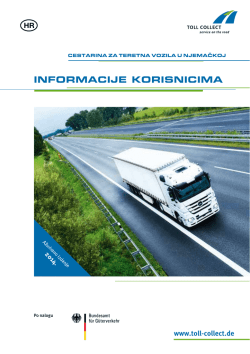 Obavijesti za korisnike