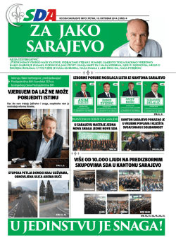 SDA info br 5 - Stranka Demokratske Akcije