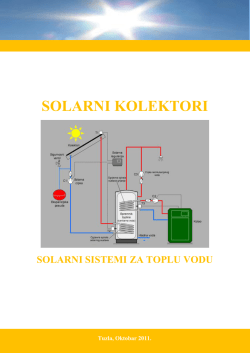 SOLARNI KOLEKTORI