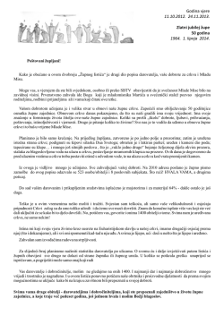 Prilog br. 6. Darovatelji za uređenje crkve i Mladu Misu