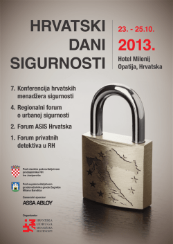 HDS 2013 program v2.0 - korporativnabezbednost.rs